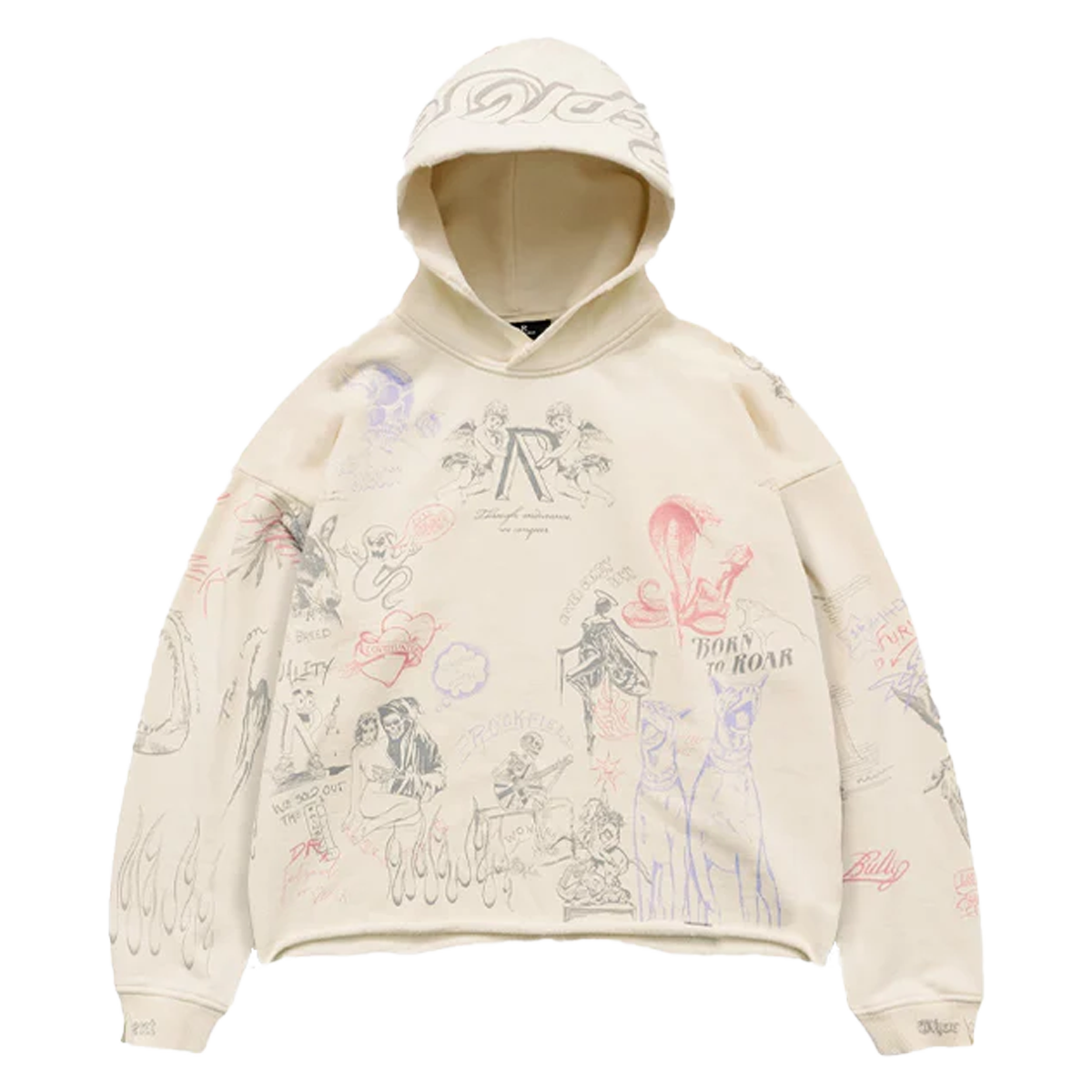 Represent Legacy Hoodie Buttercream-Represent-pikastore.cz