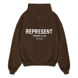 Represent Owners Club Hoodie Brown