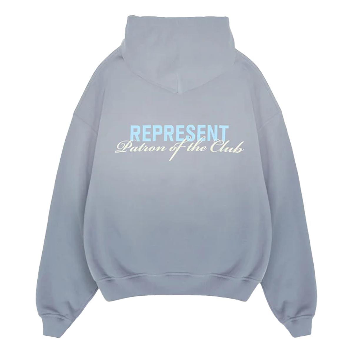 Represent Patron Of The Club Hoodie Washed Grey-Represent-pikastore.cz