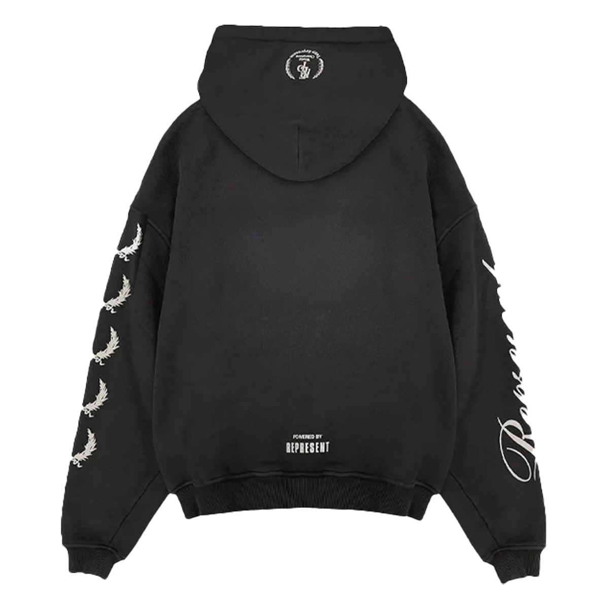Represent World Championship Hoodie Stained Black-Represent-pikastore.cz