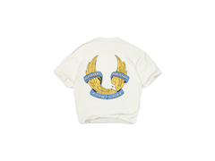 Represent X Belstaff Born To Bike T-Shirt Flat White