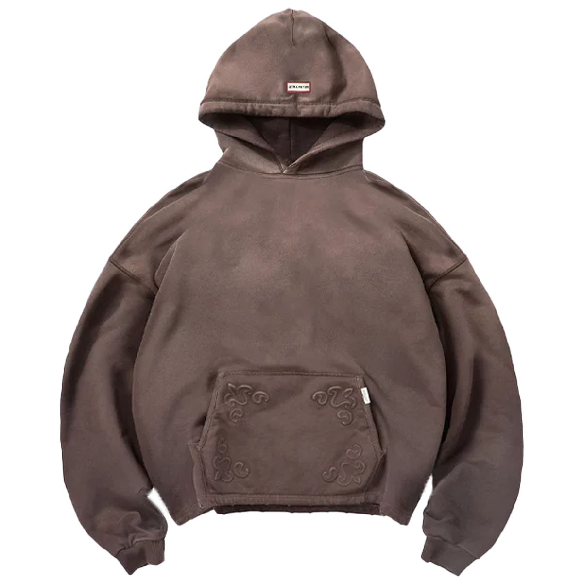 Represent X Hunter Hoodie Stained Brown-Represent-pikastore.cz