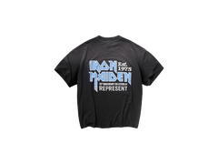 Represent X Iron Maiden Anniversary T-Shirt Stained Black