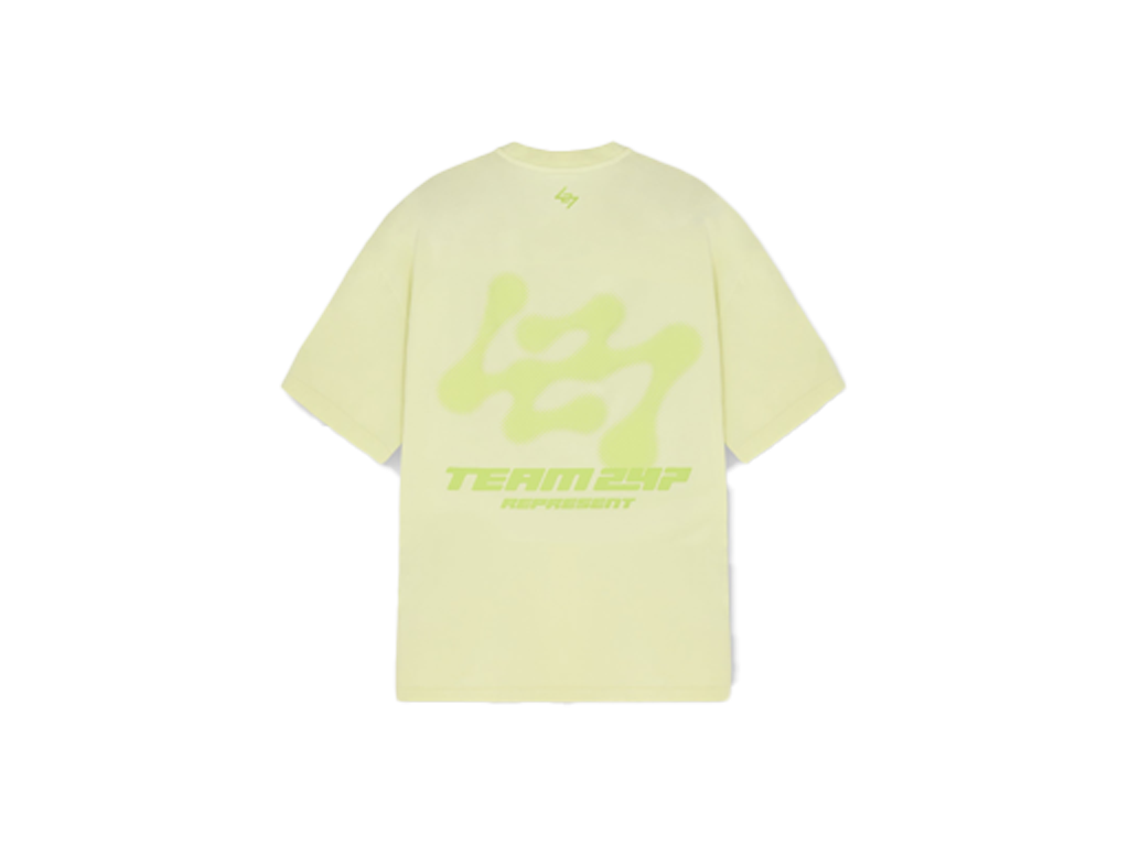 Represent 247 Future Terrains Oversized T-Shirt Shadow Lime-Represent-pikastore.cz