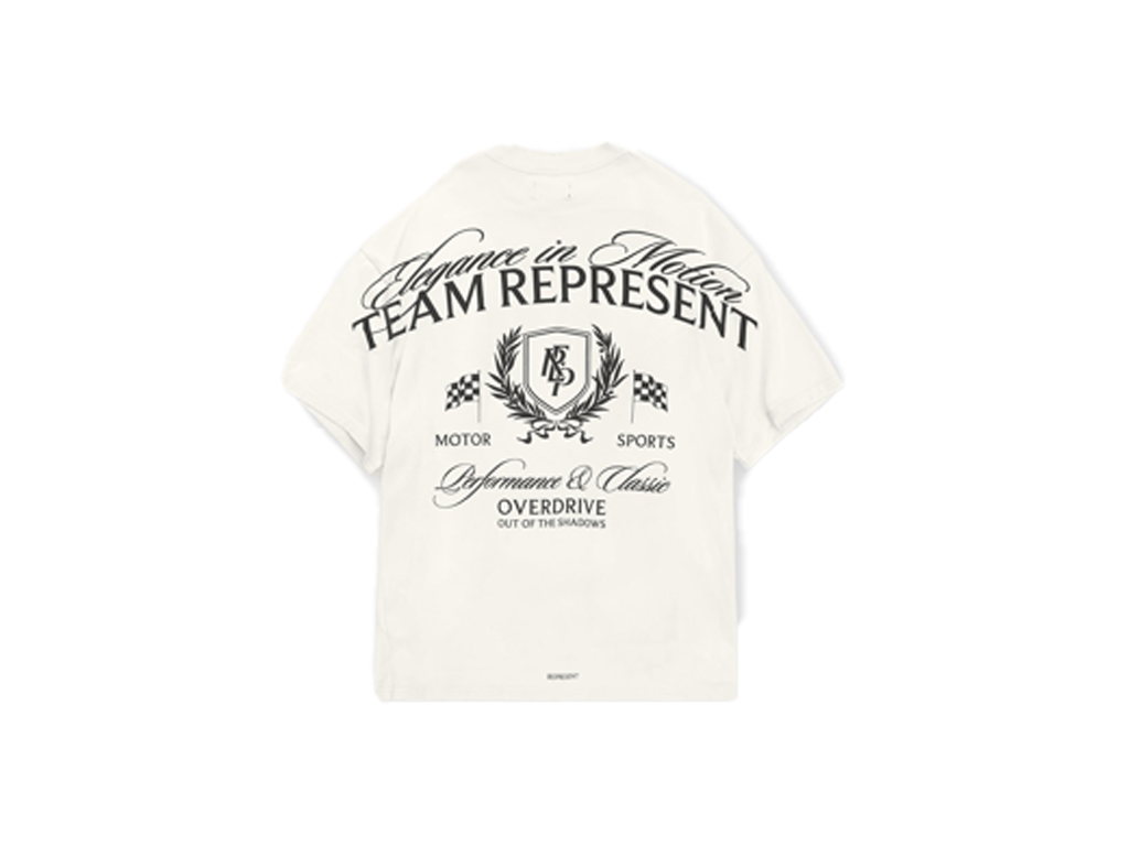 Represent Crest T-Shirt Flat White-Represent-pikastore.cz