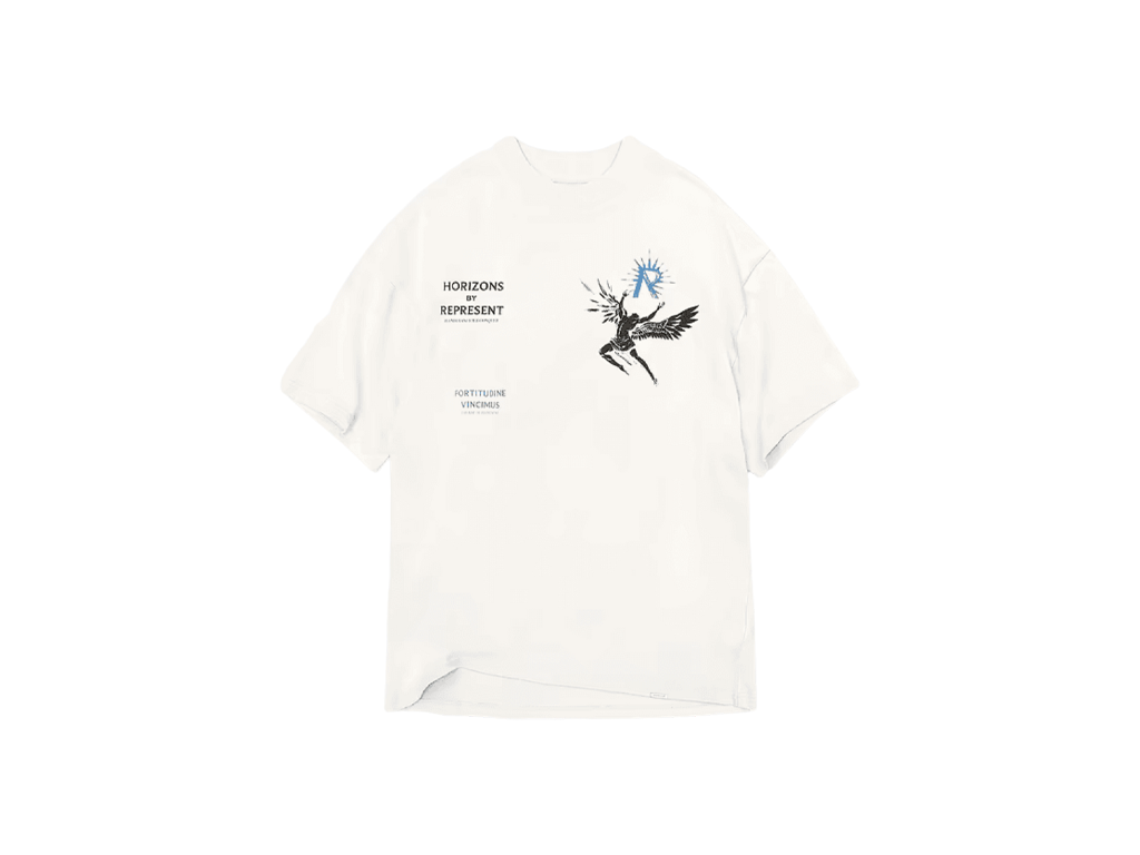 Represent Flat White Icarus T-Shirt Flat White-Represent-pikastore.cz