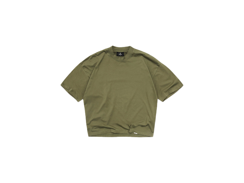 Represent Initial Boxy T-Shirt Army Green-Represent-pikastore.cz