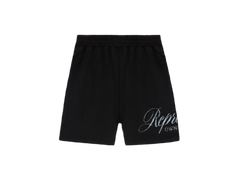 Represent Owners Club Script Mesh Shorts Black