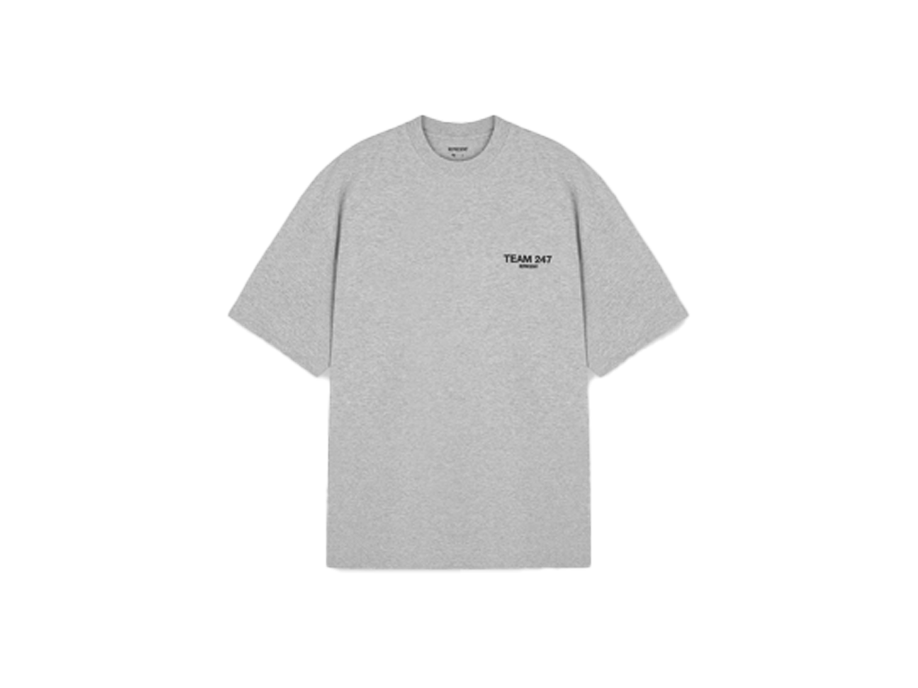 Represent Team 247 Oversized T-Shirt Ash Grey-Represent-pikastore.cz