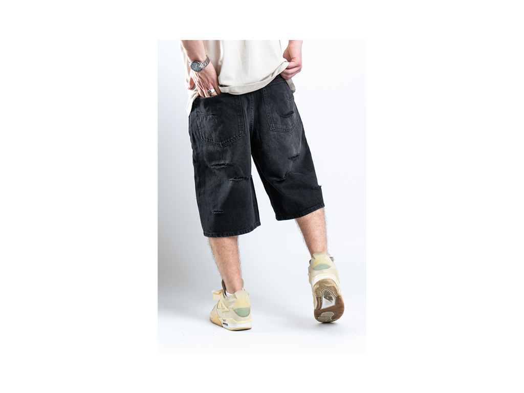 Custom Tribal Shorts Black-Kalhoty-Custompantsprg-pikastore.cz