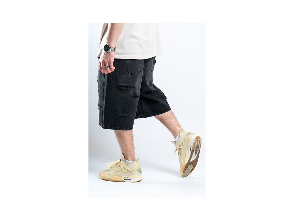 Custom Tribal Shorts Black-Kalhoty-Custompantsprg-pikastore.cz