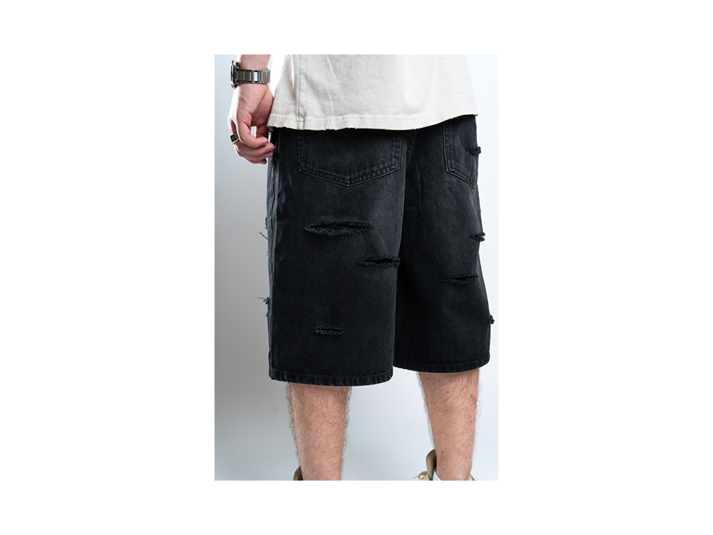 Custom Tribal Shorts Black-Kalhoty-Custompantsprg-pikastore.cz