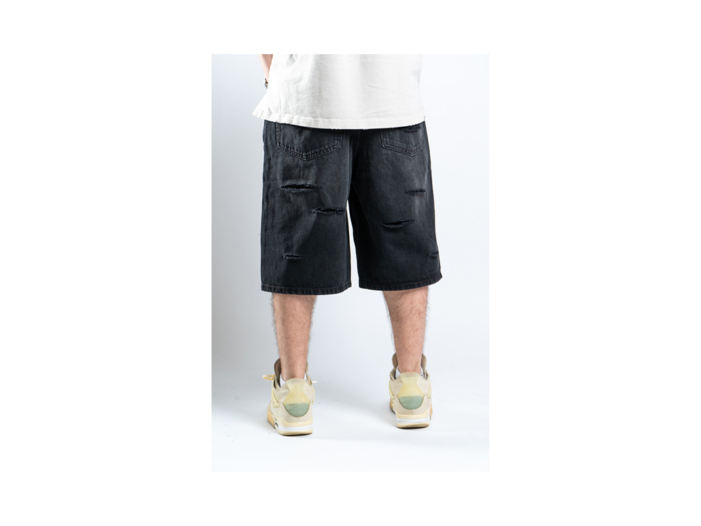 Custom Tribal Shorts Black-Kalhoty-Custompantsprg-pikastore.cz