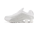 Nike Shox R4 White Metallic Silver 2024