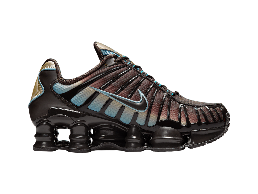 Nike Shox TL Velvet Brown Denim Turquoise-Nike-pikastore.cz