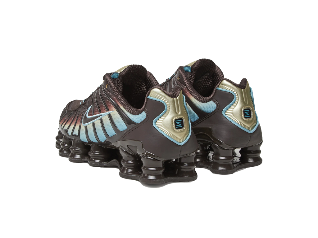 Nike Shox TL Velvet Brown Denim Turquoise-Nike-pikastore.cz