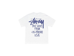 Stussy Big Love Tee - Ash Heather