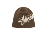 Stussy Brushed Out Stock Skullcap Brown