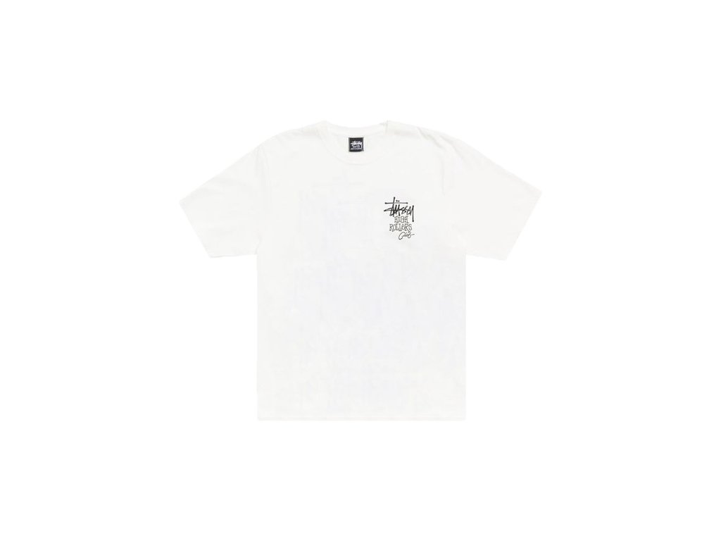 Stussy High Rollers Tee White