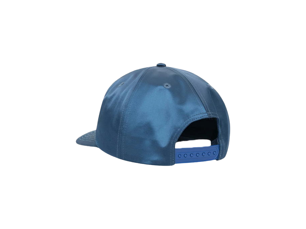 Stussy Mid Depth Burly Threads Snapback Navy