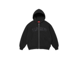 Supreme Arc Thermal Lined Zip Up Hooded Sweatshirt Black