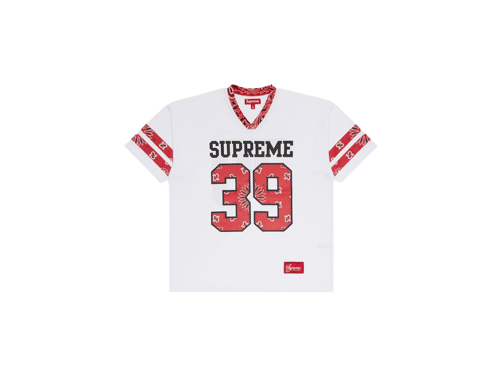 Supreme Bandana Football Jersey White-Supreme-pikastore.cz