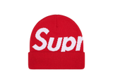 Supreme Big Logo Beanie (FW25) Red