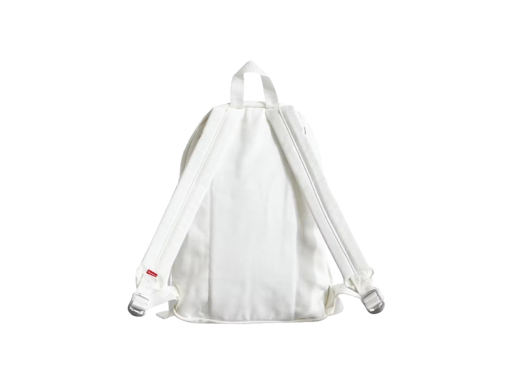 Supreme Canvas Backpack White-Supreme-pikastore.cz