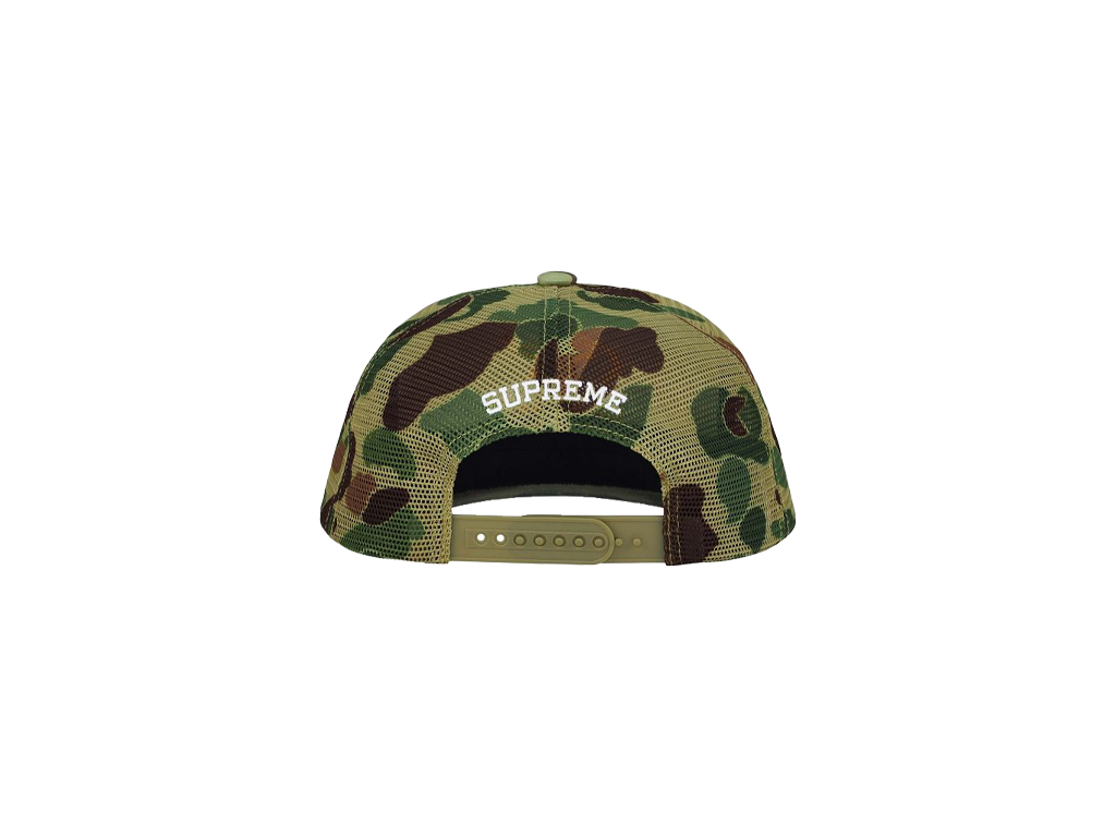 Supreme Contrast S Mesh Back 6-Panel Olive Camo-Supreme-pikastore.cz