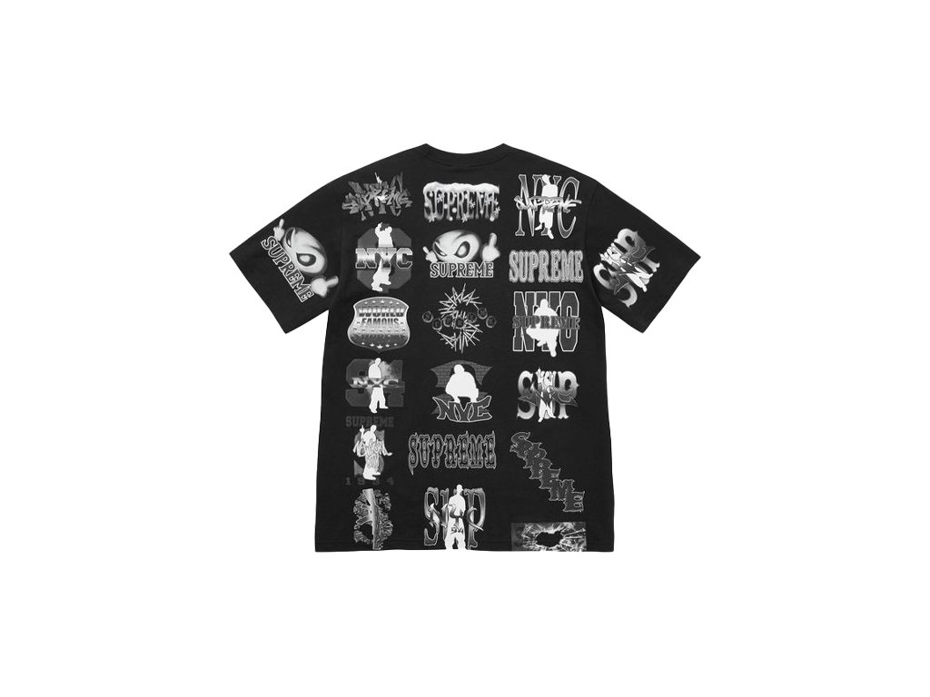 Supreme Flash Tee Black-Supreme-pikastore.cz