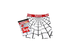 Supreme Hanes Spider-Man Boxer Briefs (2 Pack) White