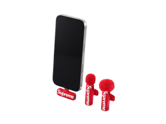 Supreme Mini Mics (Set Of 2) Red