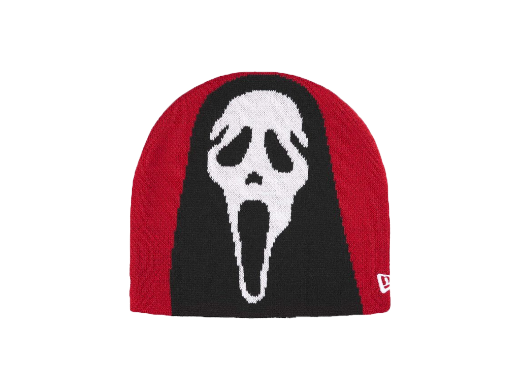Supreme New Era Ghostface Beanie Red-Supreme-pikastore.cz