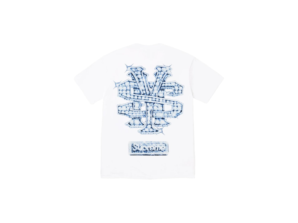 Supreme Snowman Tee White-Supreme-pikastore.cz