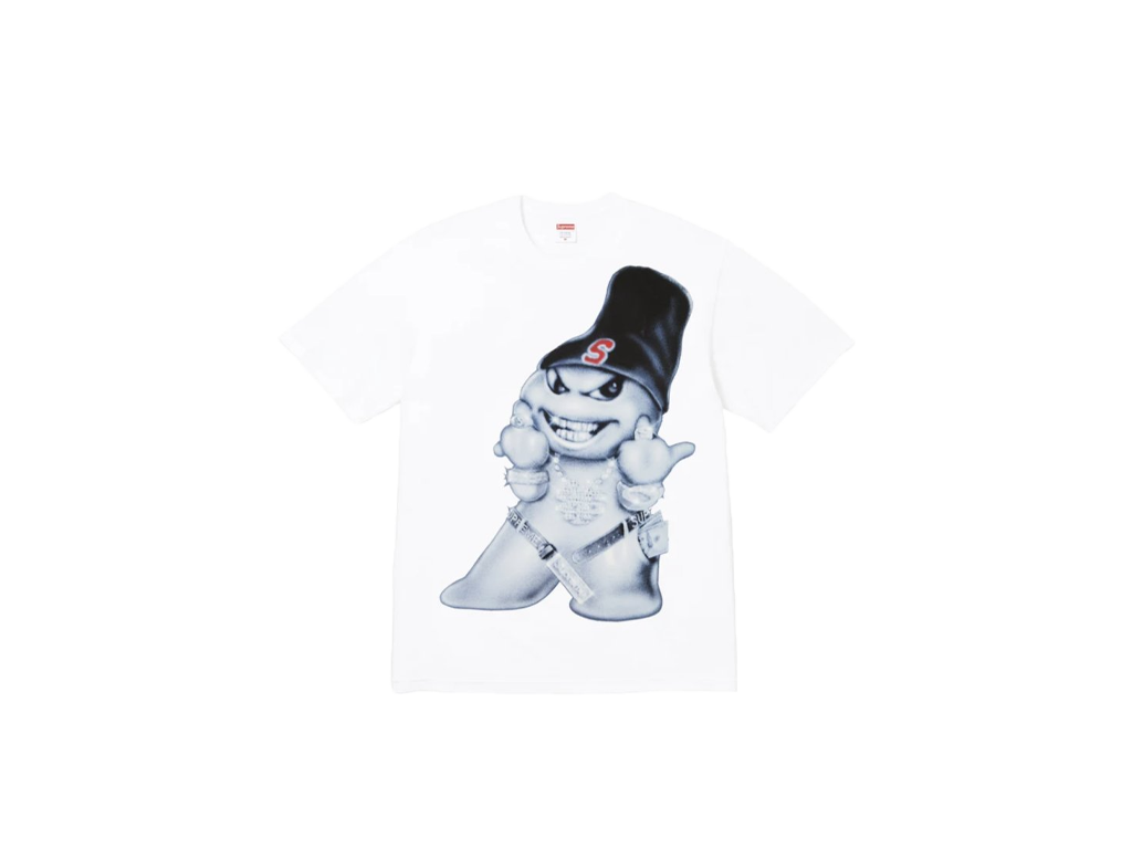 Supreme Snowman Tee White-Supreme-pikastore.cz