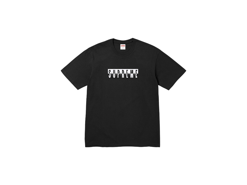 Supreme Split Tee Black