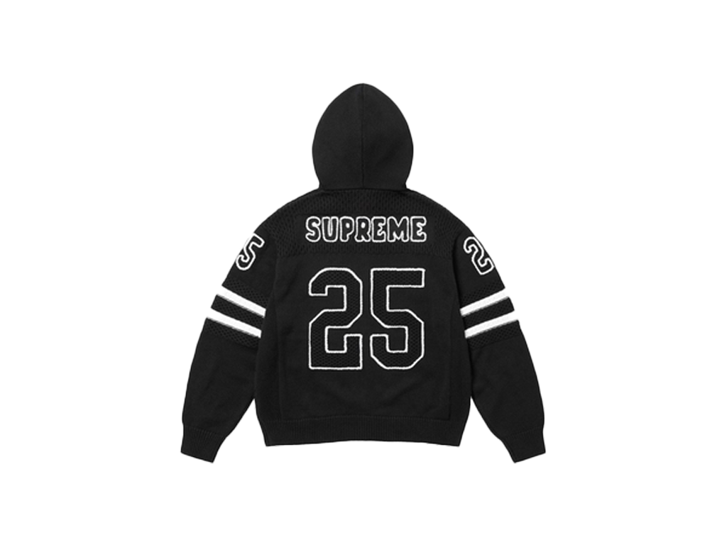 Supreme Sport Zip Up Hooded Sweater (FW25) Black-Supreme-pikastore.cz