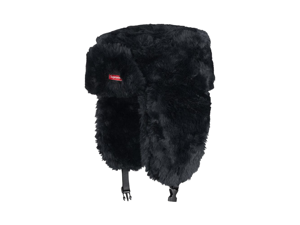 Supreme Ushanka Hat (FW25) Black-Supreme-pikastore.cz