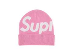 Supreme Big Logo Beanie (FW24) Pink
