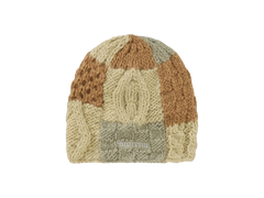Supreme Block Knit Beanie Tan