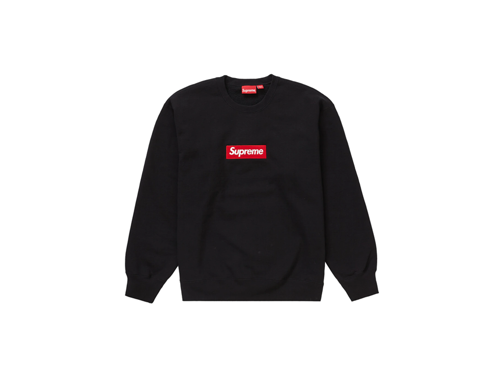 Supreme Box Logo Crewneck (FW22) Black