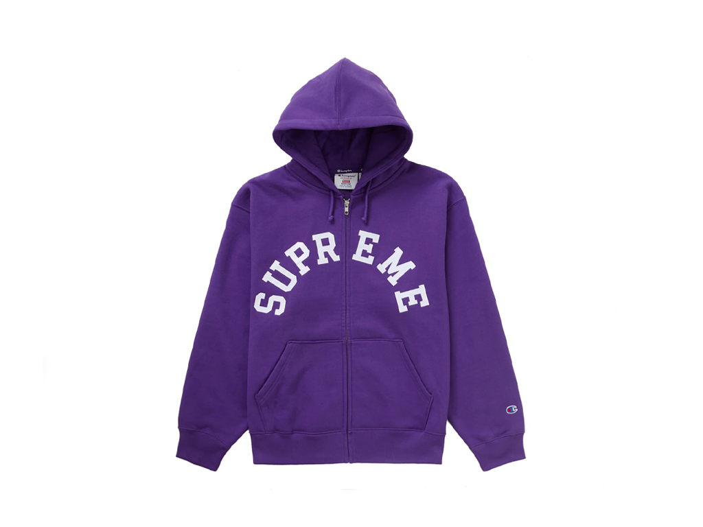 Logo Supreme Champion Hooded Supreme Champion Hooded Sweatshirt