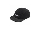 Supreme Corduroy Camp Cap (SS25) Black-Supreme-pikastore.cz
