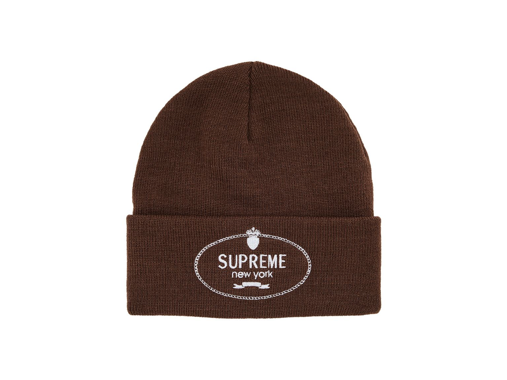 帽子 Supreme Crest Beanie Supreme Crest Beanie (FW24) - 帽子 Supreme Crest Beanie Supreme Crest Beanie (FW24) -
