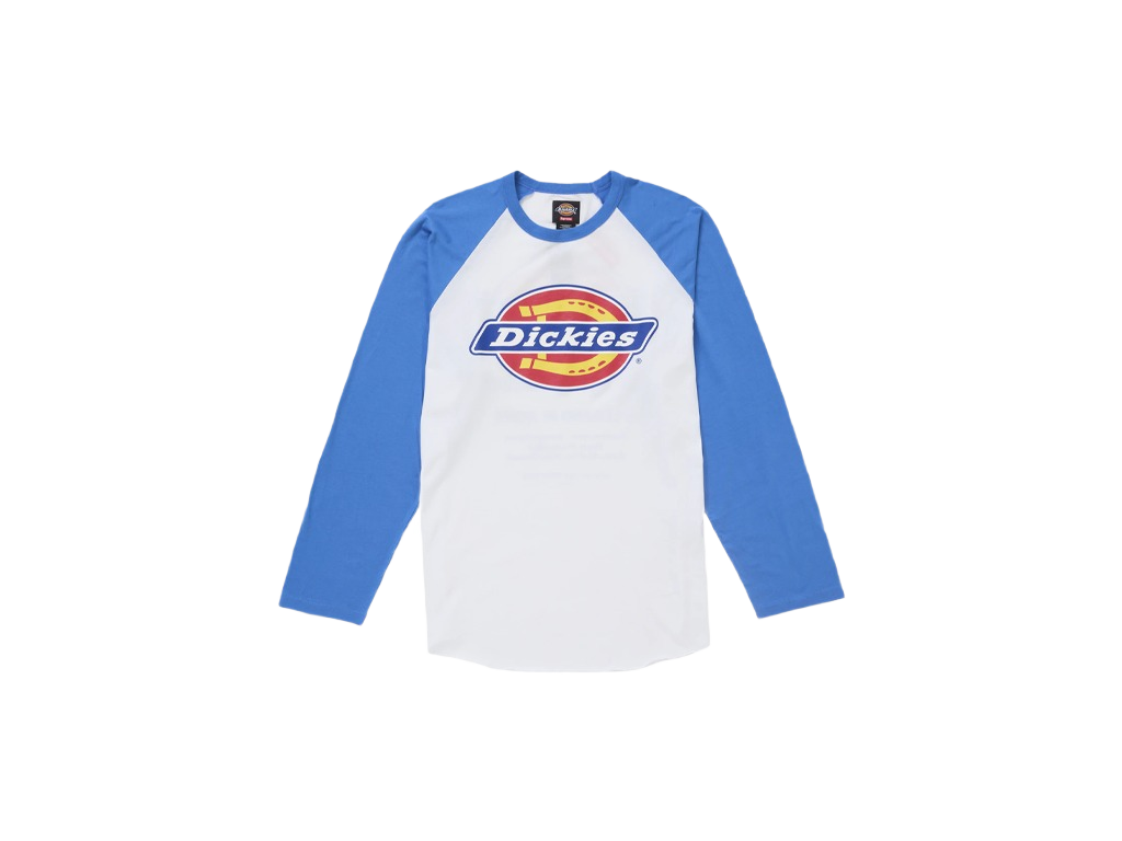 Supreme Dickies Raglan L/S Top Blue-Supreme-pikastore.cz