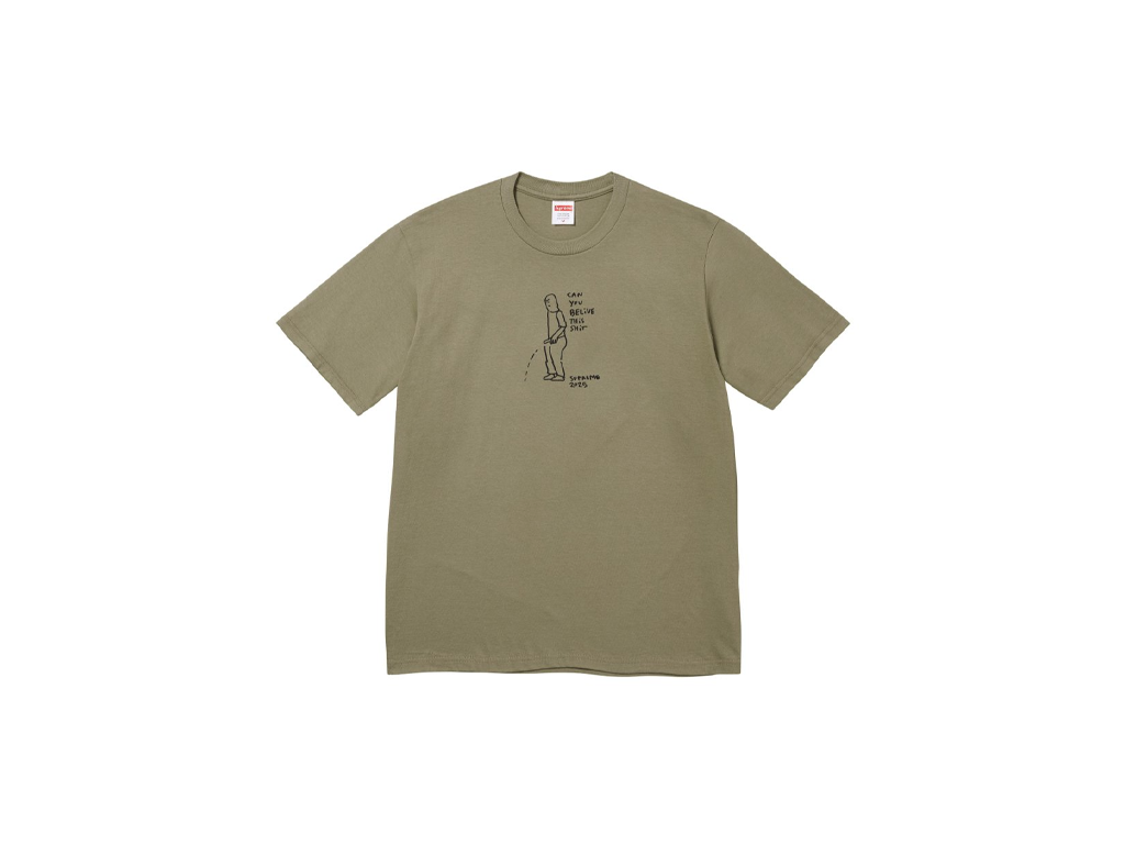 Supreme Gonz Tee (SS25) Olive-Supreme-pikastore.cz