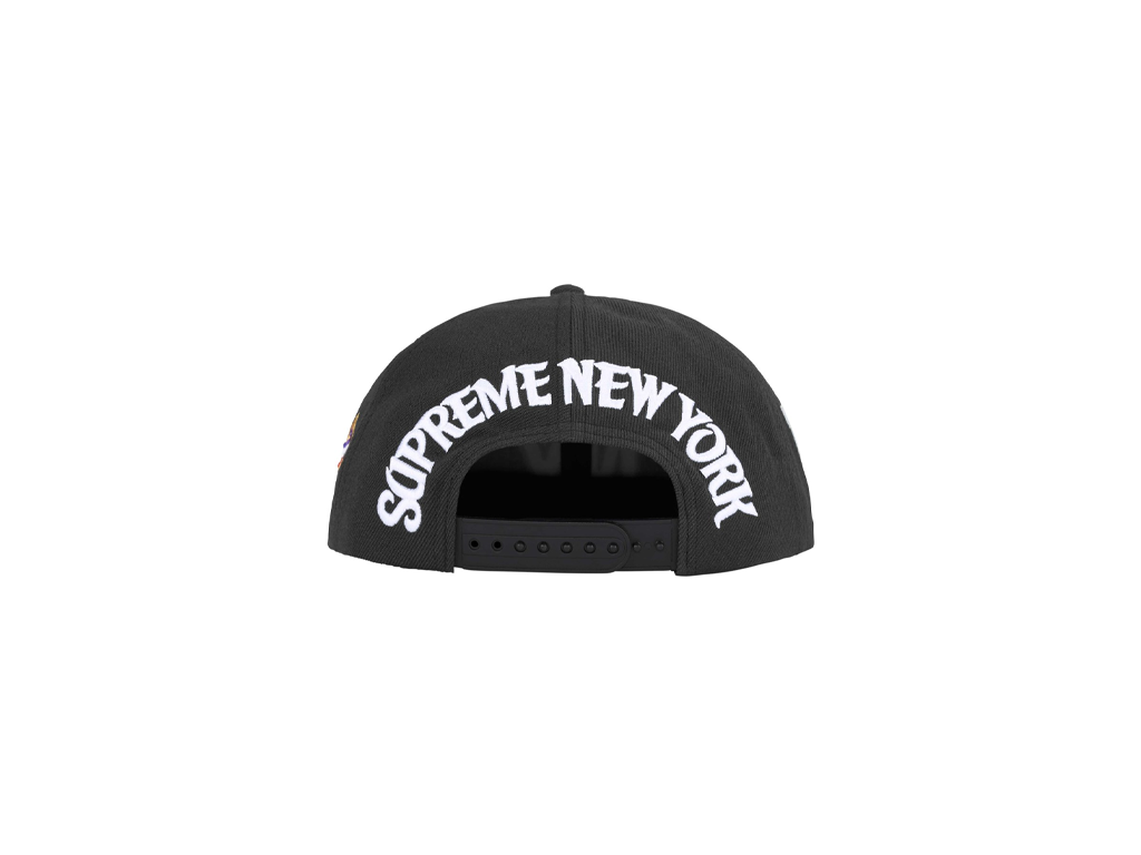Png Supreme New York Logo Supreme New York 6-Panel Black –