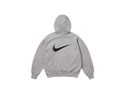 Supreme Nike Zip Up Hooded Sweatshirt Heather Grey-Nike-pikastore.cz
