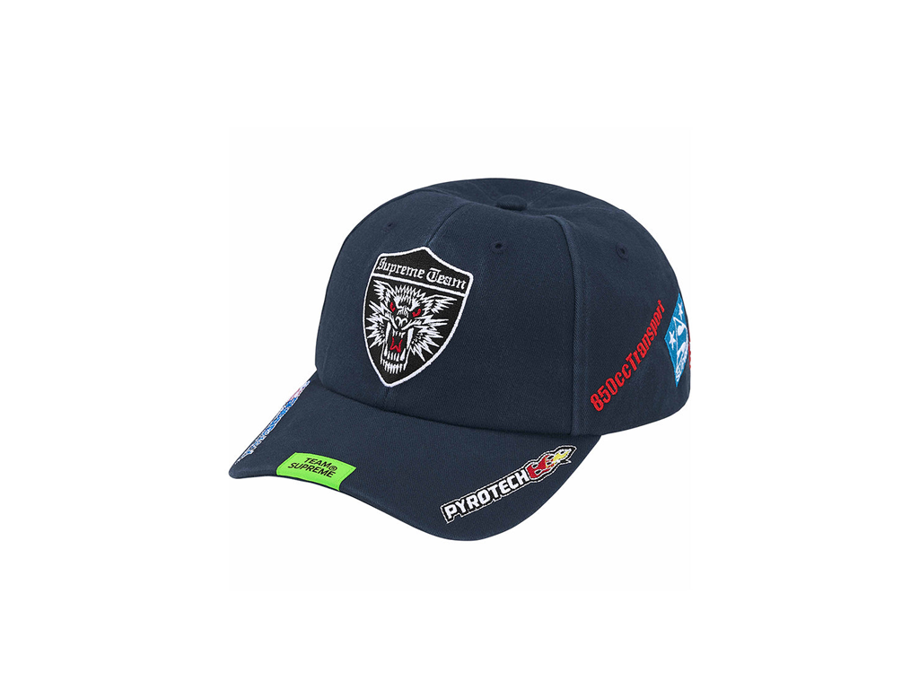 Supreme Racing Team 6-Panel Navy-Supreme-pikastore.cz