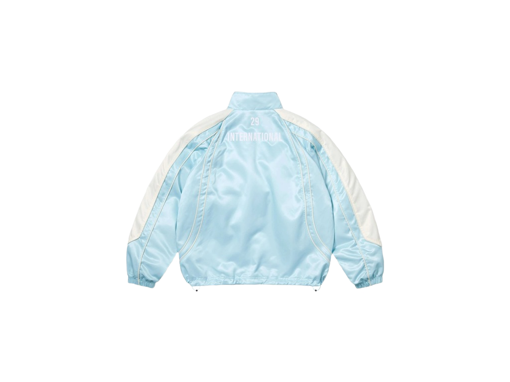 Supreme Satin Piping Pullover Light Blue-Supreme-pikastore.cz